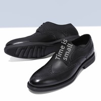 Nouvelles Chaussures Brogue en Microfibre à Lacets pour Hommes, Style Britannique et Coréen, Décontractées et Habillées, Idéales pour Mariage et Cérémonie, Respirantes