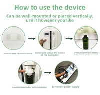 Diffuseur d'arômes pour hôtel, distributeur de parfum pour bar, pulvérisateur automatique de senteurs pour KTV, désodorisant d'air domestique, machine d'aromathérapie aux huiles essentielles