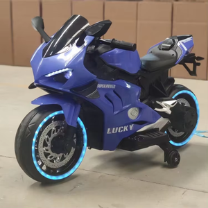 Vente en gros de motos électriques pour enfants, unisexes, avec batterie rechargeable 12V, pour activités de plein air, en plastique - Product Image 3