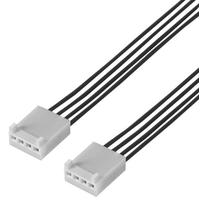 Cable Personalizado 2510, Divisor de Ventilador PWM de 4 Pines, 1 a 4, para Enfriamiento de CPU de Computadora, Extensión de Alimentación con Malla de Nailon
