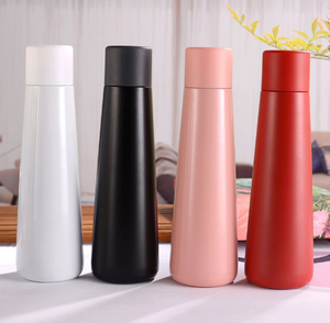 400ml Fashionable & Minimalist Stainless Steel <b>Double</b>-<b>walled</b> Vacuum Insulated Conical Tumbler - Product Image 3