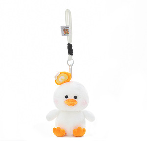 ตุ๊กตาเป็ดน้อยสีเหลืองน่ารัก ของเล่นตุ๊กตาเป็ดนุ่มนิ่ม พวงกุญแจห้อยกระเป๋า จี้รูปลูกเจี๊ยบ ตุ๊กตานุ่มนิ่ม ของเล่นตุ๊กตาจากตู้คีบ ยี่ห้อเฟยย่า ทำจากใยฝ้าย PP - Product Image 6