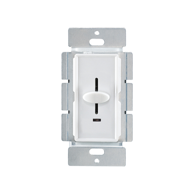 120V Three Way Incandescent Light Dimmer Wall Switch with Indicator Light