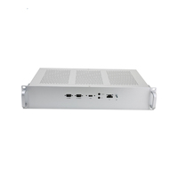 Boîtier de contrôle industriel 2U personnalisé en aluminium, avec dissipateur thermique extrudé en acier, indice de protection IP54, pour amplificateur et électronique