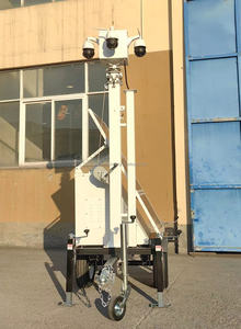 Diseño de CCTV Solar, Hoteles Solares, Remolque con Cámara Móvil Solar de Silicio Monocristalino para Hoteles, Parques y Obras - Product Image 5