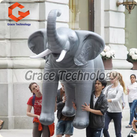 Modelo de Elefante Inflable Gigante, Globo de Modelo Animal de Elefante Inflable para Publicidad