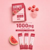 Mélange d'électrolytes sans sucre OEM ODM pour boisson sportive, suppléments nutritionnels directs, poudre de boisson électrolytique