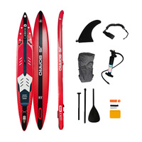 Nouvelle conception de planche de surf gonflable Race Stand Up Paddle (SUP)