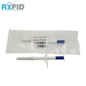 Подгонянный RAFID 134,2 кГц <span class=keywords><strong>ISO11784</strong></span>/<span class=keywords><strong>5</strong></span> ICAR <span class=keywords><strong>RFID</strong></span> животных Microchip имплантат транспондер тег для рыб/кошек/собак - Product Image 4