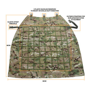 CP Léger Et Respirant Long Camouflage Costume De Chasse Pour Homme <span class=keywords><strong>Gili</strong></span> Cape Tactique Cape - Product Image 3