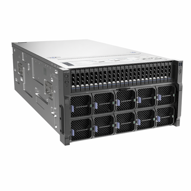 Energy-Efficient GPU Server with AI-Powered Management and Zoned Airflow Cooling