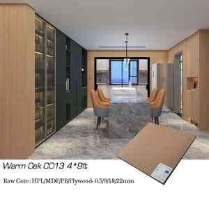 <span class=keywords><strong>Pannelli</strong></span> in Legno di Rovere <span class=keywords><strong>Bianco</strong></span> Pre-Finiti 9-22mm 4x9 Impiallacciatura Naturale con Anima in Legno Duro di Pioppo E0 Camaleonte Dorato C013 - Product Image 2