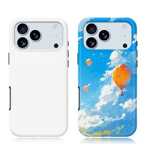 Étuis de téléphone portable magnétiques imperméables et antichocs personnalisés en 3D 2 en 1 avec revêtement par sublimation pour la série 17 - Product Image 1