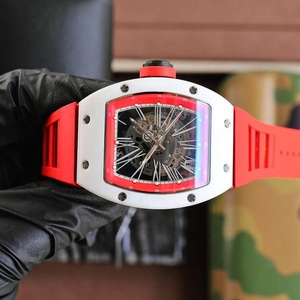 Hot Selling Style White Ceramic case Hollow Shock Resistant Tourbillon <b>Watch</b> Waterproof Men's Automatic Mechanical <b>Watch</b> - Product Image 6