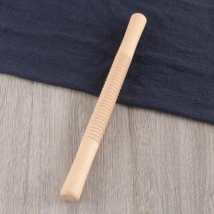 Rodillo de madera Palo de presión de haya Herramientas para hornear Dumpling Wrapper Rolling <span class=keywords><strong>Stick</strong></span> Logotipo personalizado - Product Image 4