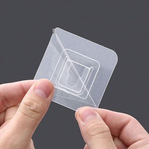 Double Sided Adhesive Wall <b>Hooks</b> Utility <b>Hooks</b> Self Adhesive Wall <b>Hooks</b> <b>for</b> <b>Hanging</b> Heavy Duty Waterproof More Space - Product Image 4