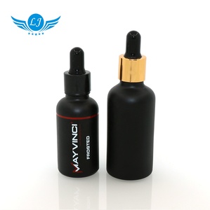 5Ml <span class=keywords><strong>10Ml</strong></span> 15Ml 20Ml 30Ml 50Ml 100Ml 200Ml Sang Trọng Râu/Tinh Dầu Đen Mỹ Phẩm Chai Với <span class=keywords><strong>Dropper</strong></span> Hoặc Spray <span class=keywords><strong>Cap</strong></span> - Product Image 2