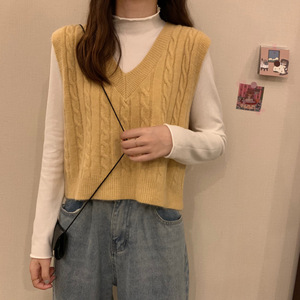 Pull en tricot torsadé décontracté pour <span class=keywords><strong>femme</strong></span>, long, pour l'hiver 2026 - Product Image 4