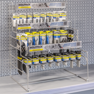 Espositore Industriale da Appendere/da Tavolo per Utensili, Numero 2 / Set Completo da 72 Pezzi - Product Image 1
