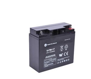 Yangtze充電式ディープサイクル12 12v 17ah 20hrバッテリー - Product Image 1