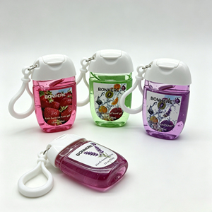 <span class=keywords><strong>Gel</strong></span> nettoyant antibactérien pour les mains 30 ml, <span class=keywords><strong>gel</strong></span> désinfectant pour les mains en bouteille en plastique avec clip - Product Image 1