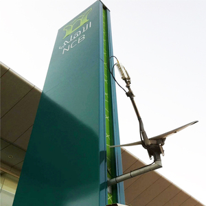 De Gas al aire libre de publicidad Pilar Led gasolina precio pantalla tótem de señalización - Product Image 2