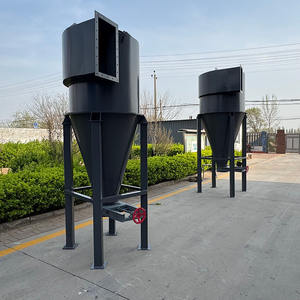Collecteur de poussière <span class=keywords><strong>Cyclone</strong></span> à haute efficacité Système de filtration à plusieurs étages robuste Utilisation industrielle pour les cimenteries à bois - Product Image 4