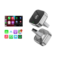 Adaptateur 2-en-1 pour CarPlay filaire vers CarPlay sans fil, compatible avec la connectivité Apple et Android, boîte CarPlay