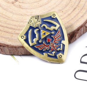 Số Lượng Lớn Trò Chơi Nhật Bản Truyền Thuyết Về Zelda Hylian Shield Trâm Cài - Product Image 6