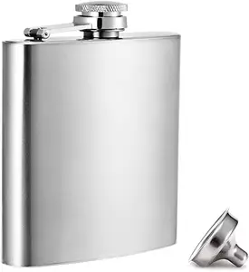 Transfer Panas Tersembunyi Logam Berbentuk Hati Pistol Tajam Stainless Steel Hip Flask