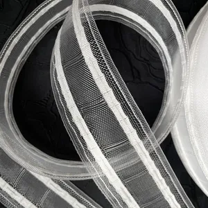 Wholesale White Curtain Pinch Tape Pull Pleat Tape Pencil Pleated Drapery Tape accessories