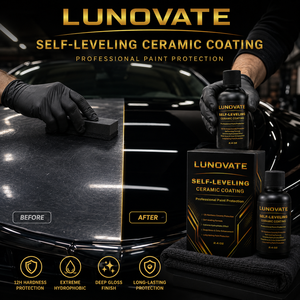 LUNOVATE น้ำยาเคลือบเซรามิกปรับระดับเองได้ 1000 มล. ความแข็ง 12H ป้องกันน้ำเกาะ ให้ความเงางามล้ำลึก น้ำยาเคลือบป้องกันสีรถยนต์ - Product Image 2