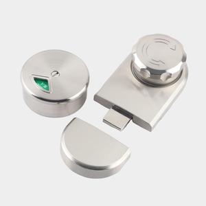 Loquet indicateur de verrouillage pour cloison de toilettes publiques en acier inoxydable 304 - Product Image 1
