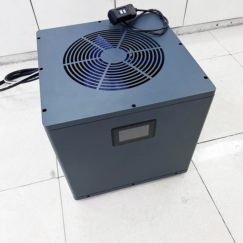 Sıcak satış su soğutucu filtre ile 1/Pump 1HP su serin Chiller soğuk dalma banyo Chiller fiyat için soğuk dalma ile pompa