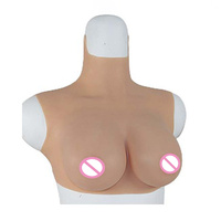 Formes Mammaires Réalistes en Silicone pour Travesti(e) et Cosplay, Fausses Poitrines Enormes pour Shemale et Transgenre