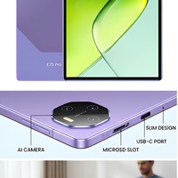 Tablet Android E70 Pro de 11 Pulgadas, Octa Core, 16GB de RAM, 1TB de ROM, Pantalla HD, Batería de 12000mAh, WiFi 5.0, Cámara Dual, 3 Colores