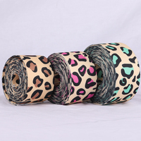 Sangles de sac à sangle à motif d'impression léopard Nouveaux accessoires de vêtement personnalisés multicolores écologiques durables 1000 mètres