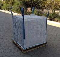 Bolsas Jumbo de Polipropileno Tejido Transpirable con Fondo Plano, de 1 Tonelada (1000 kg), Bolsas de Tela FIBC, Bolsas Jumbo con Separadores, Venta al Por Mayor