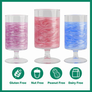 مسحوق ميكا لامع صالح للأكل من YAYANG لشبكات الجيل الخامس - معتمد كوشر بألوان وردية وذهبية وملونة لتزيين الكعك والمشروبات والحلويات - Product Image 2