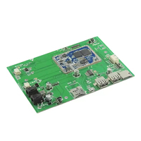 Desain dan Pembuatan PCB Setengah Lubang FR-4 Kustom, Prototipe, Perakitan PCBA, Finishing Permukaan HASL untuk