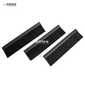 1U2U Flame Retardant Black Cabinet Inlet Brush