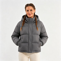 Vente en gros de manteaux d'hiver pour femmes de haute qualité, sur mesure, grande taille, épais, à capuche, de luxe, rembourrés