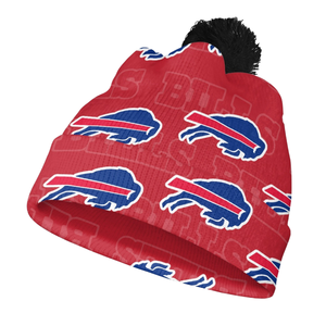 New Adult for Buffalo Bills Beanie Custom 32 NFLteams Design Knitted Cap Fashionable Promotional Hat