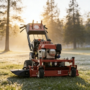 <span class=keywords><strong>Tondeuse</strong></span> à gazon autotractée à essence de qualité industrielle de 32 pouces, outil de jardinage métallique haute performance pour écoles/terrains de golf - Product Image 4