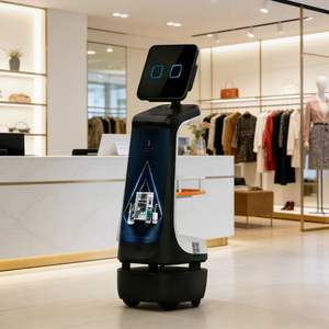 <span class=keywords><strong>Robot</strong></span> de livraison Reeman en promotion : <span class=keywords><strong>Robot</strong></span> de service d'accueil avec navigation laser et contrôle par application - Product Image 4