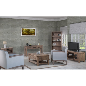 Estantería de madera con 2 cajones, superventas, muebles de sala de estar de estilo Vintage para Hotel, roble/Pino/madera maciza de Acacia - Product Image 6