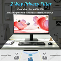 Filtre de confidentialité HD en gros pour moniteur large écran 21,45 pouces 16:9, film anti-espion, anti-reflet, anti-lumière bleue, anti-traces de doigts