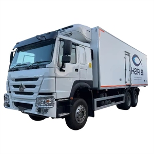 Camión Refrigerado HOWO 6x4 de 20 Toneladas, <span class=keywords><strong>Furgoneta</strong></span> Refrigerada Nueva o Usada, Transmisión Automática, en Venta - Product Image 1
