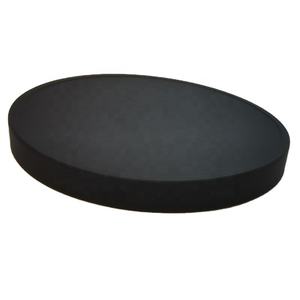 Tapa de lente de goma de silicona de grado alimenticio personalizado de alta calidad 104mm diámetro interior Color negro 105mm diámetro exterior 80 dureza Shore - Product Image 1