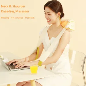 portable electric neck and shoulder massager for neck and shoulder with heat shoulder massager electronic